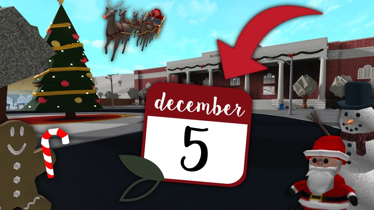 Bloxburg Christmas Update New Holiday Decor Foods And More