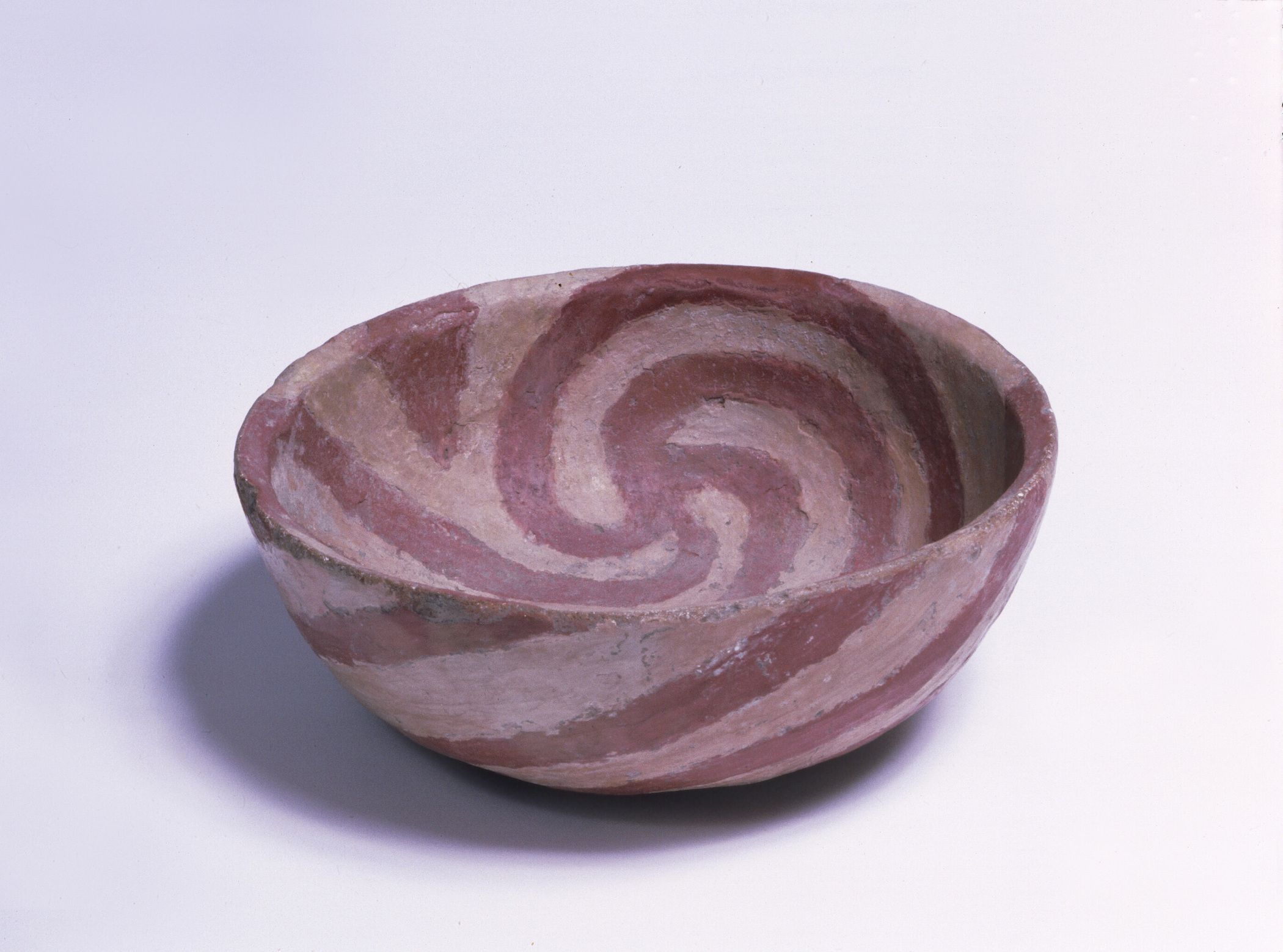 Bowl In The Nodena Red On Buff Style Mississippian Culture Hood