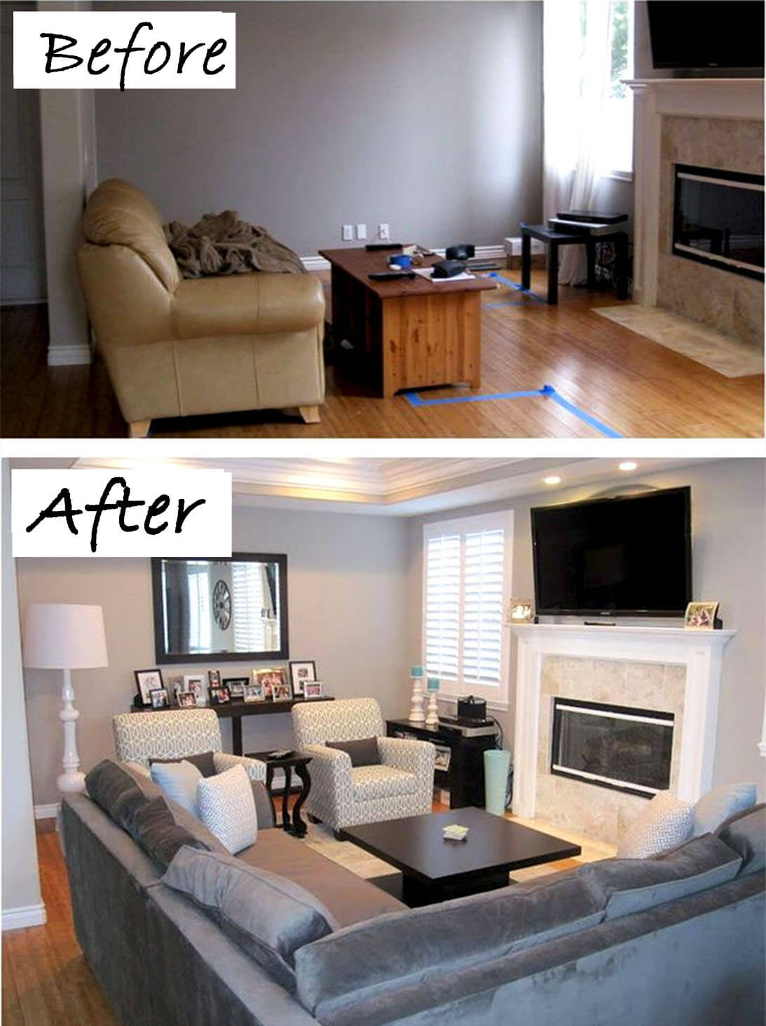 Budget Friendly Home Office Small Office Makeover Before And After