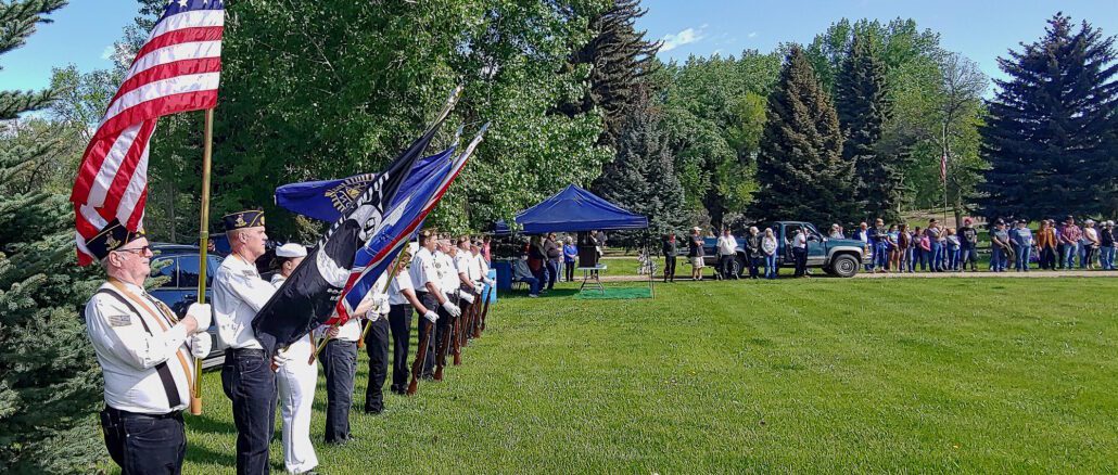 Buffalo Honors Rasmuson At Memorial Day Services Sheridan Media