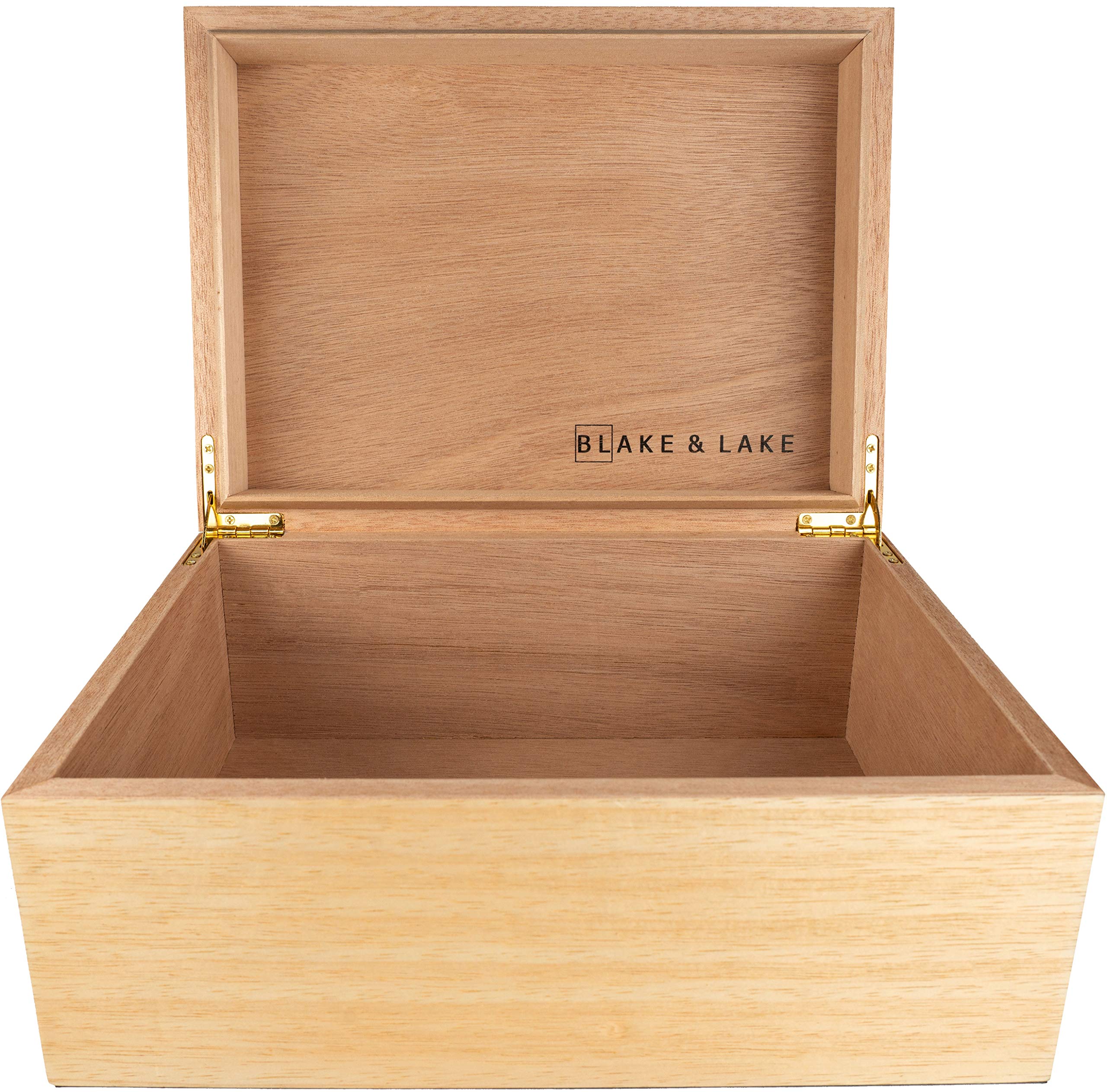 Buy Wooden Keepsake Box With Lid Blonde Catchall Wood Storage Box Treasure And Gift Box For