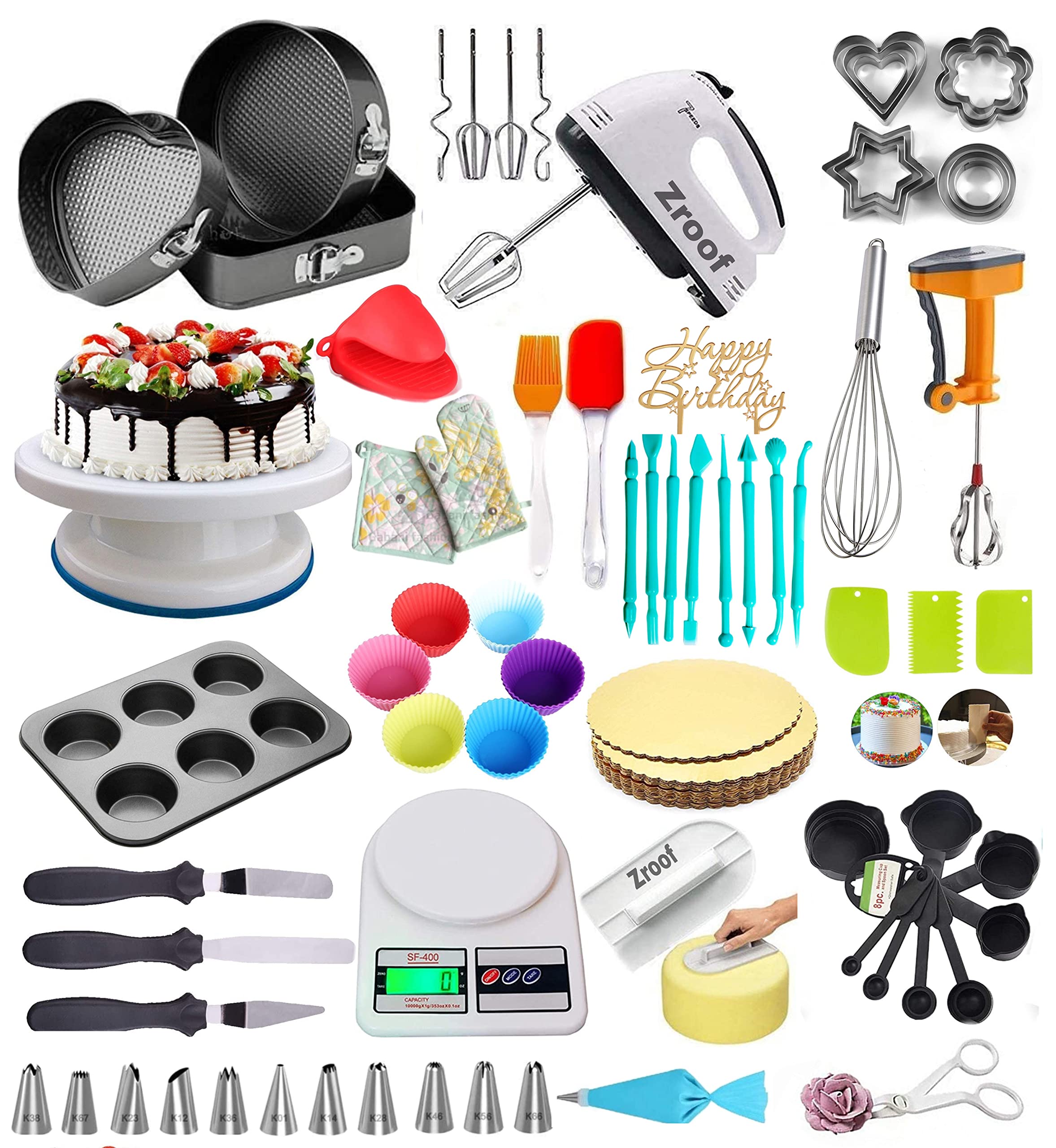 Buy Zroof Cake Decorating Items All In One Combo For Cake Making