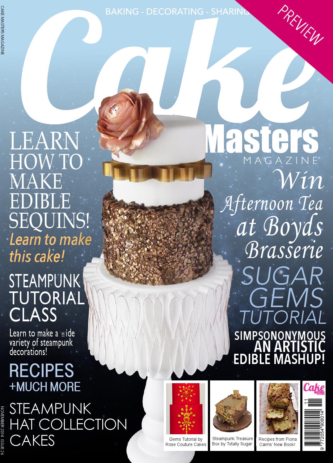 Cake Masters Magazine November 2014 By Cake Masters Issuu