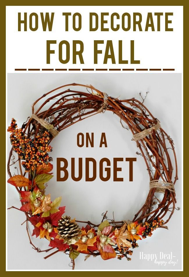 Cheap Fall Decorating Ideas Artofit