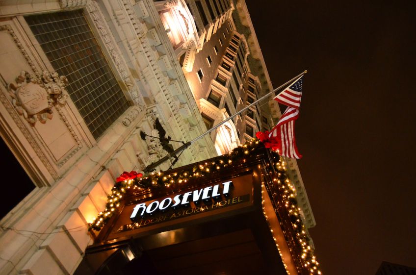 Christmas At The Roosevelt Hotel In New Orleans What A Great Time To Get Married There With