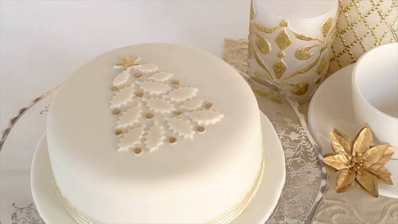 Christmas Cake Decoration Ideas Cooking Videos Cookeryshow Com