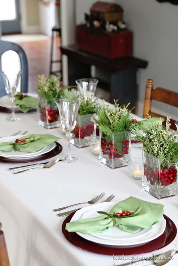 Christmas Decorations On A Table With The Words Christmas Decorations