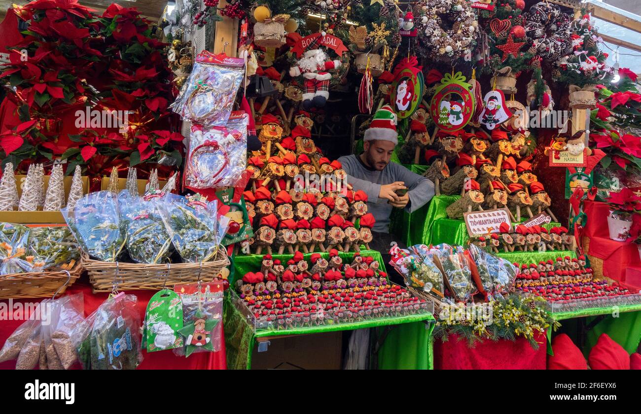 Christmas In Barcelona Christmas Market Lights Decorations Singapore