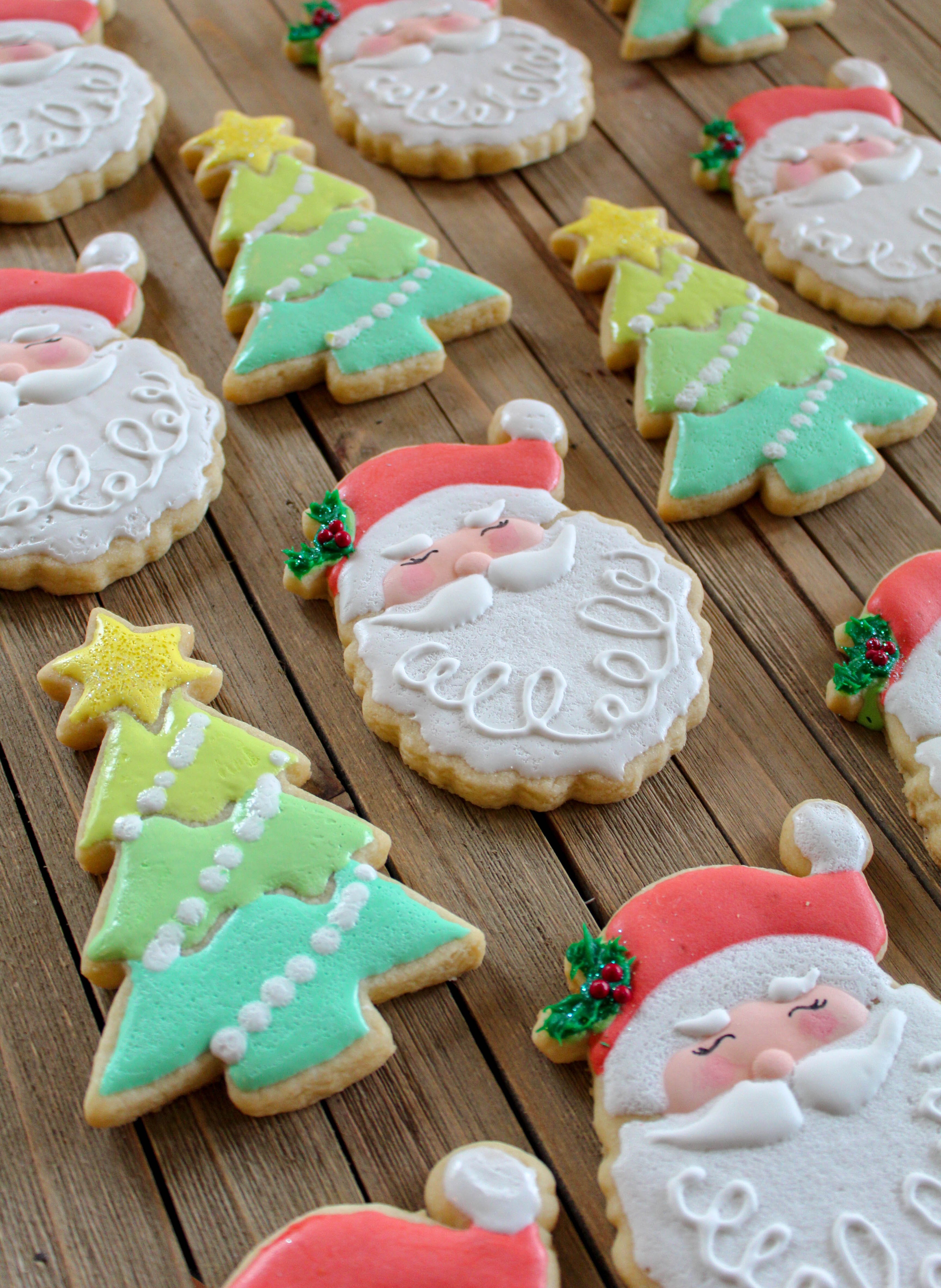 Christmas Sugar Cookies With Royal Icing Recipes Inspired By Mom