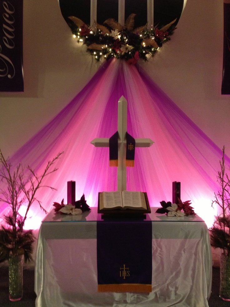 Church Decorations Ideas A Amazing Design For Christmas