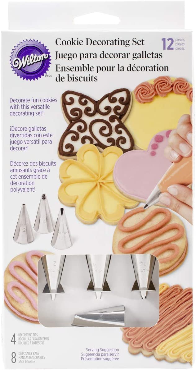 Cookie Decorating Supplies Set 12 Piece Teesblue