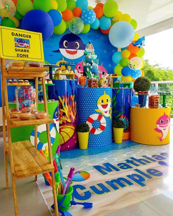 Crazy Baby Shark Theme Party Ideas You Need To Plan Your Kid S Birthday