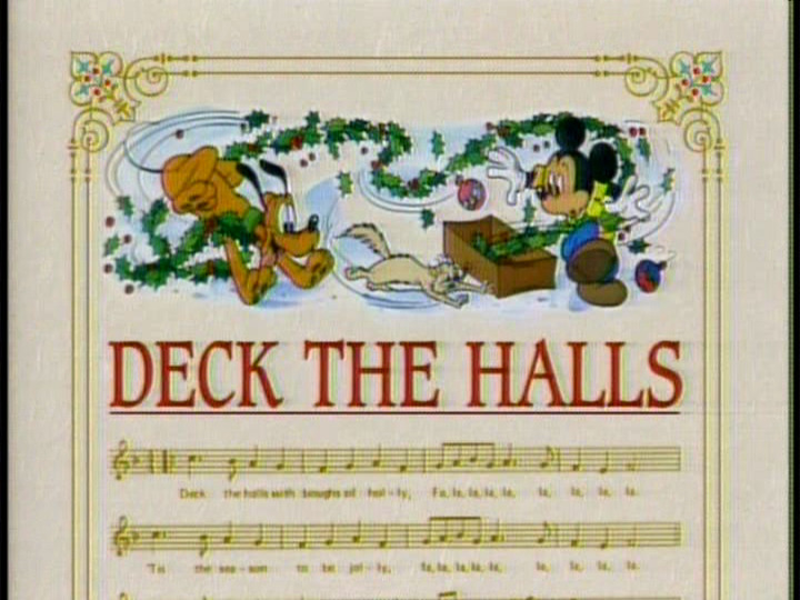 Deck The Halls Disney Very Merry Christmas Songs Video Dailymotion