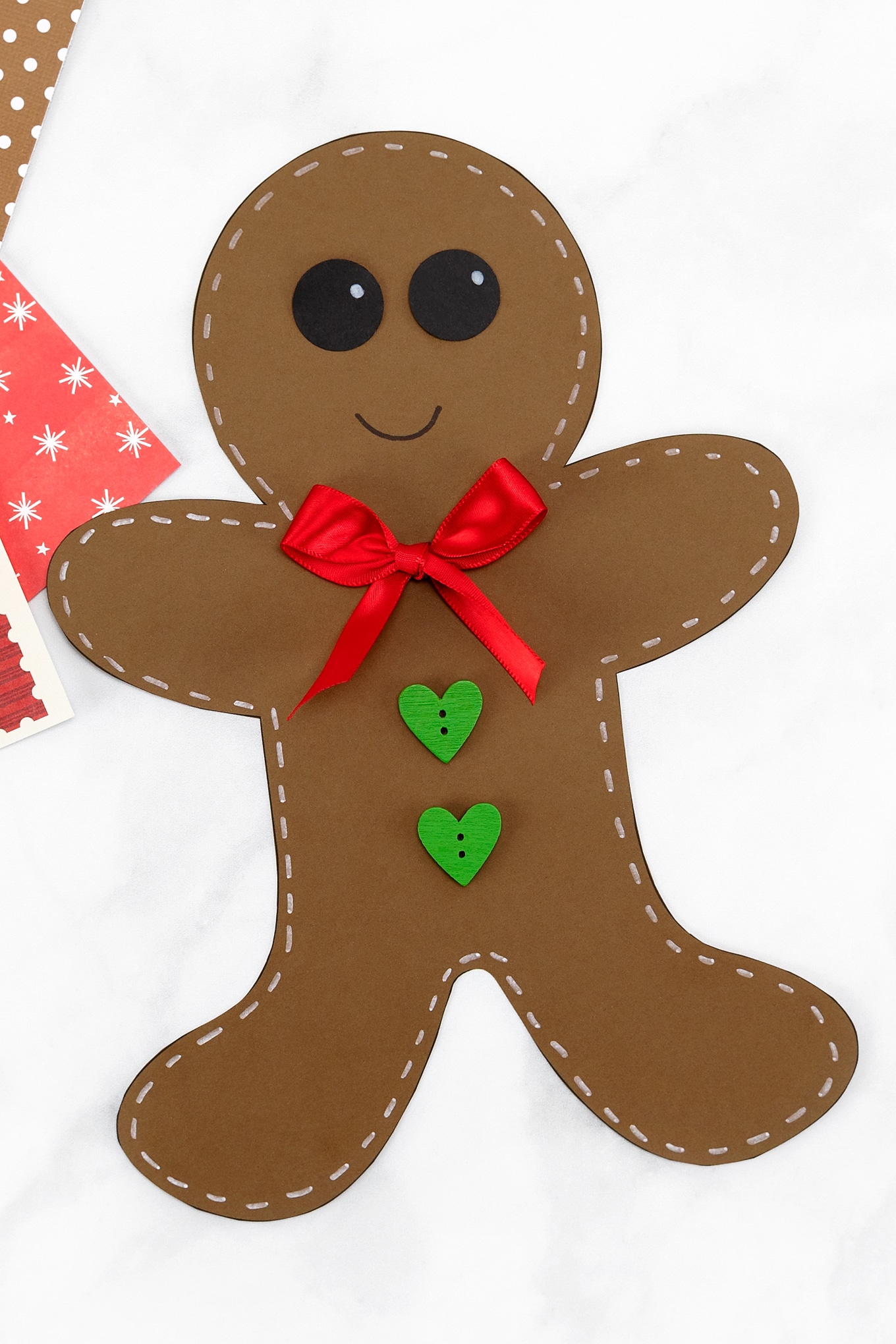 Decorate Your Own Gingerbread Man Printable Bag Topper Print Home