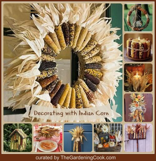 Decorating With Indian Corn Rustic Indian Corn Decorations For Fall