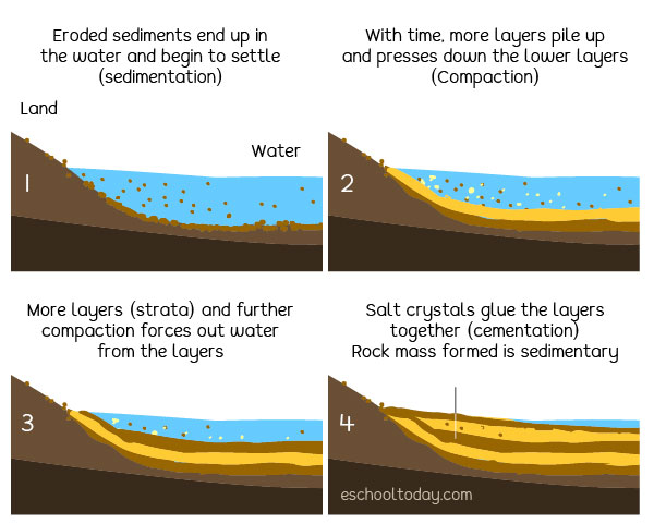 Definition And Classification Of Rocks Mountain And Plateaus Basic Concept Of Sedimentary Rocks