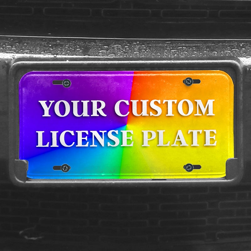 Design Your Own Front License Plate 904 Custom