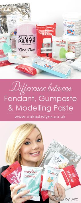 Differences Between Fondant Modelling Paste Amp Gumpaste Cakes By Lynz In 2023 Gum Paste