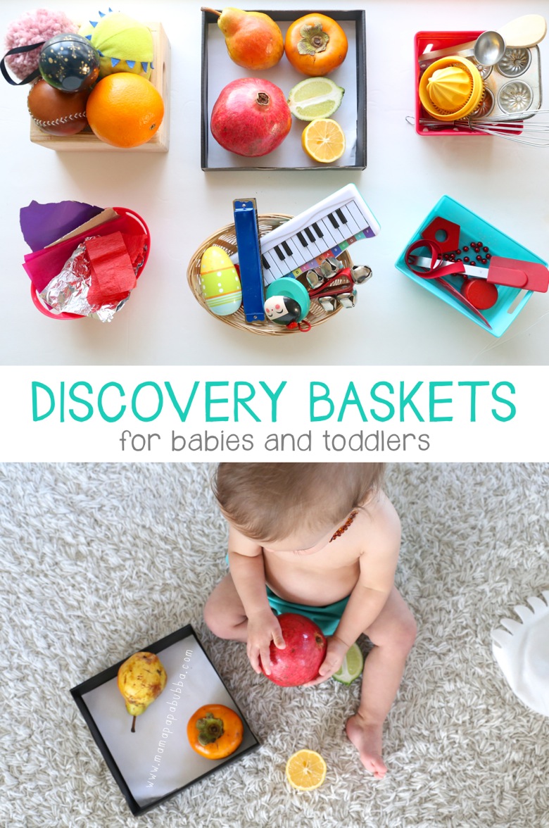 Discovery Baskets For Babies And Toddlers Mama Papa Bubba