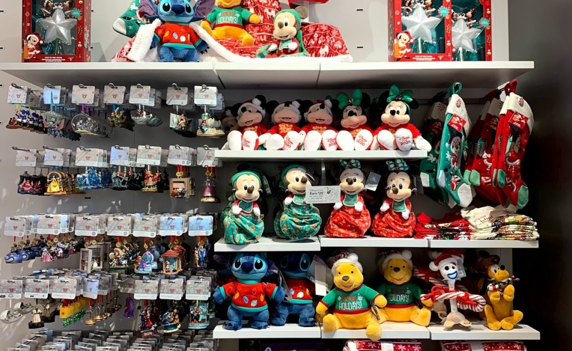 Disney Christmas Merchandise At World Of Disney Disney Christmas