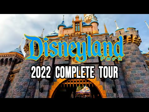 Disneyland Park 2022 Full Walkthrough With Ride Povs Youtube