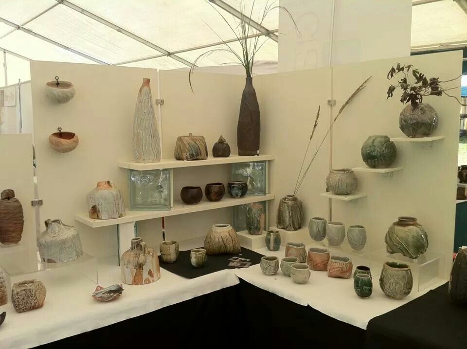 Displaying Ceramics Pottery Display