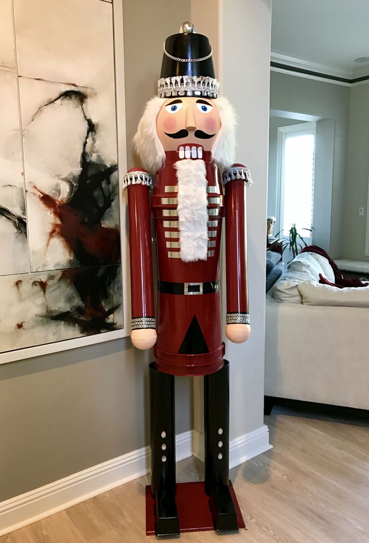 Diy 7 Foot Tall Christmas Nutcracker Christine S Creations