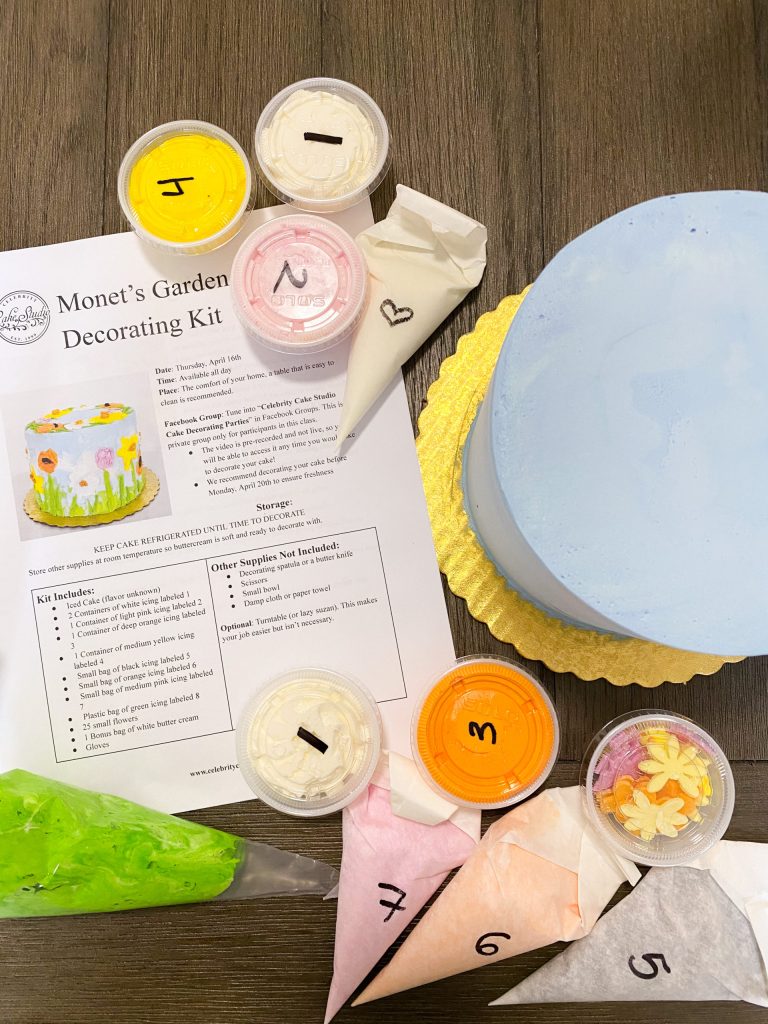 Diy Cake Decorating Kit Olivia Michelle