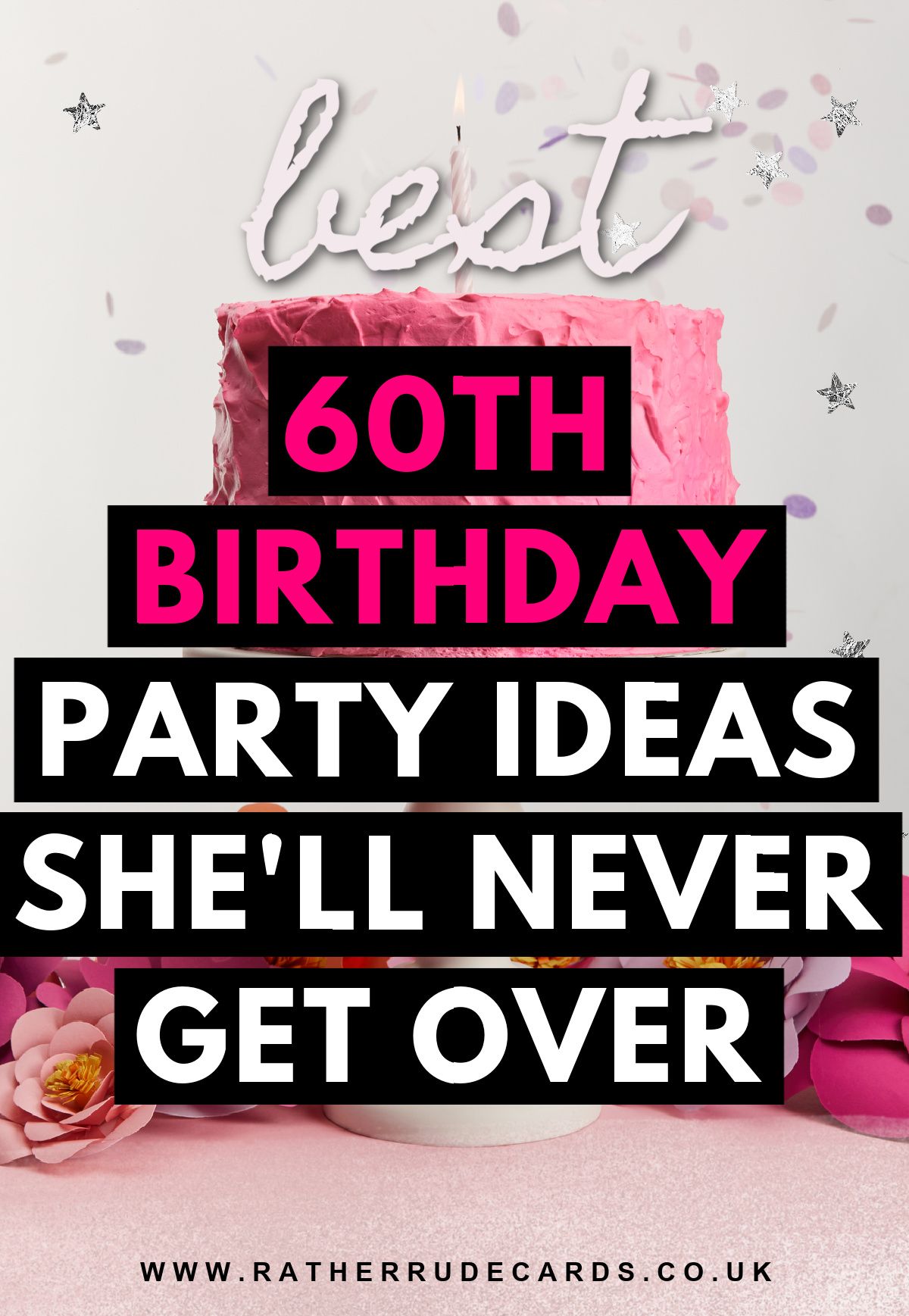 Diy Creative 60Th Birthday Party Ideas For Her 50Th Birthday Party