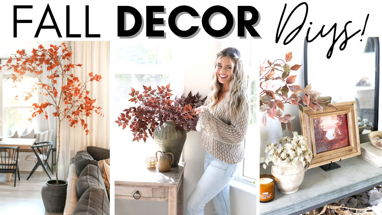 Diy Fall Decor High End Fall Decor Designer Look On A Budget