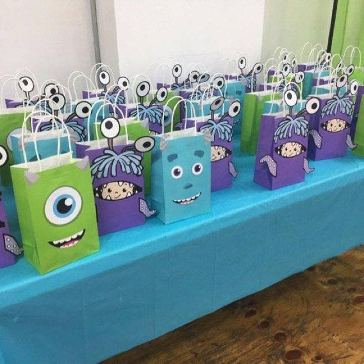 Diy Monsters Inc Goodie Bags Easy Ideas For A Fun Filled Party