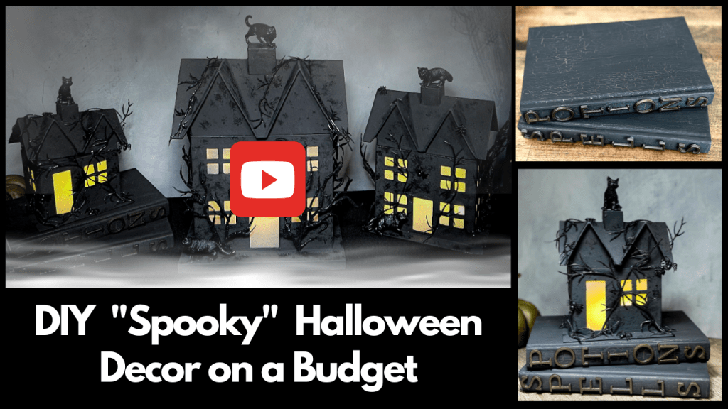 Diy Spooky Halloween Decor On A Budget Hauted House Halloween Diy Youtube