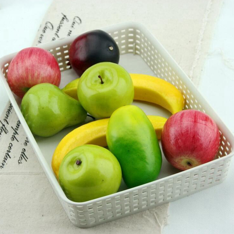 Don 20Pcs Mini Artificial Fake Fruit Plastic Fruits Home House Party