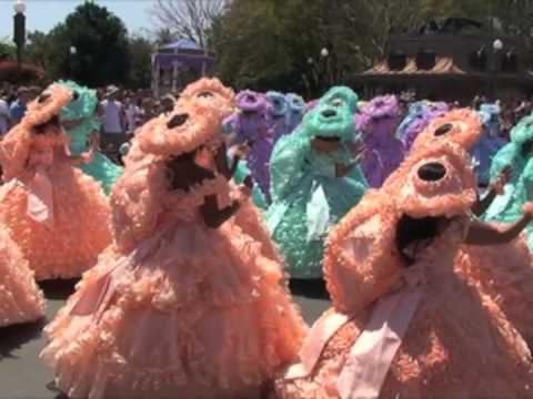 Easter Events At Disney World 2023 Procession Maids Azalea Trolley