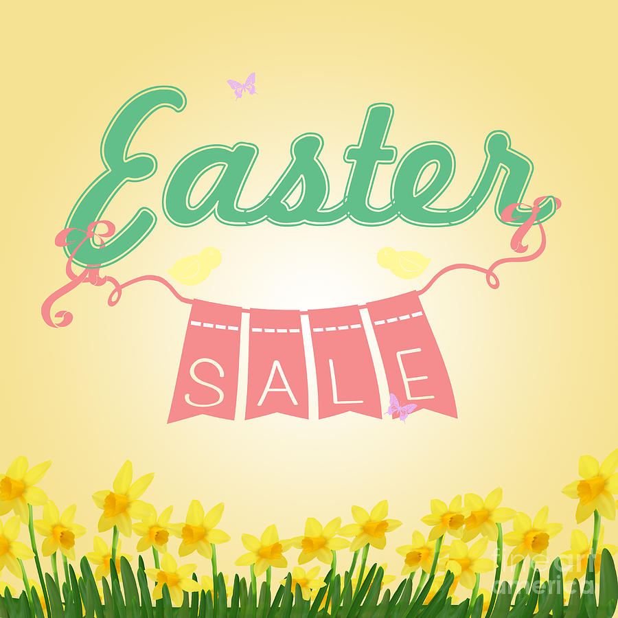 Easter Sale Digital Art By Sophie Mcaulay