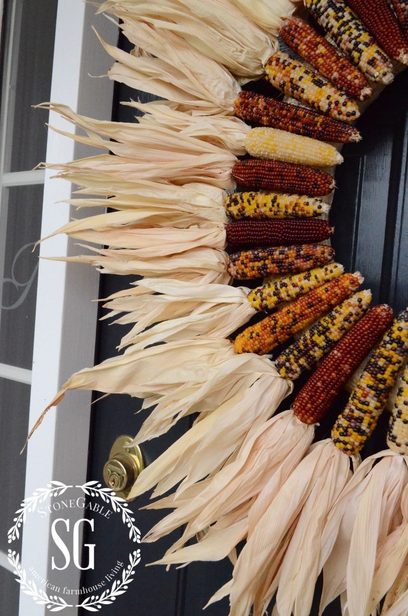 Easy Indian Corn Centerpiece Diy Ideas For Indian Corn To Decorate