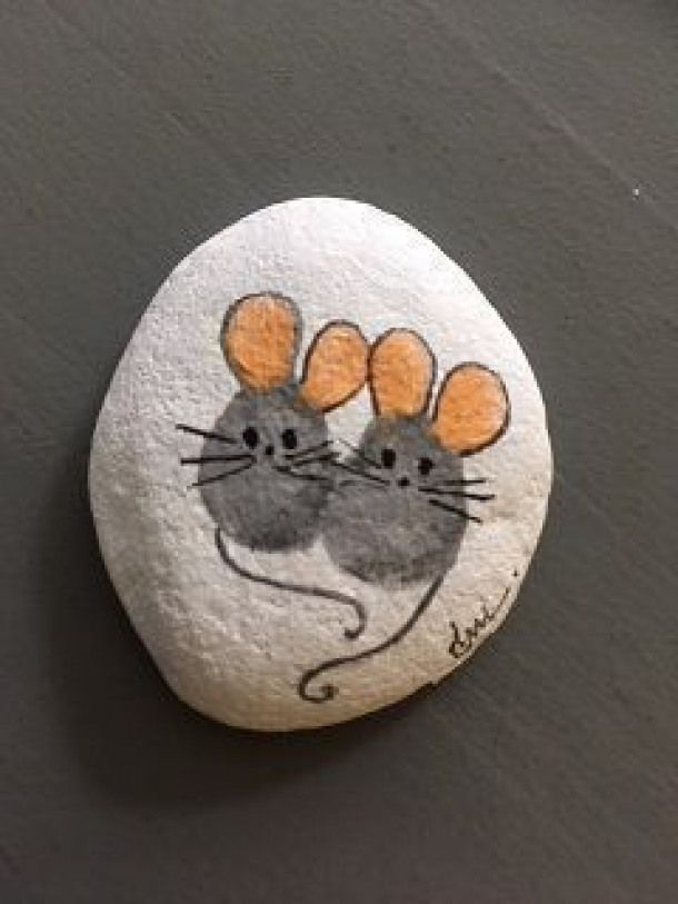 Easy Paint Rock For Try At Home Stone Art Rock Painting Ideas