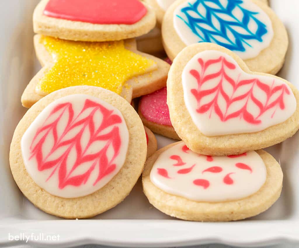 Easy Sugar Cookie Icing That Hardens Belly Full