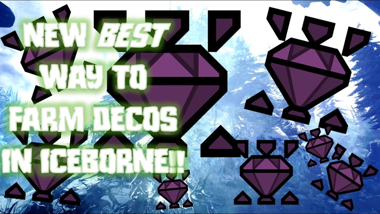 Every Lvl 4 Decoration The Good Ones Mhw Iceborne Youtube