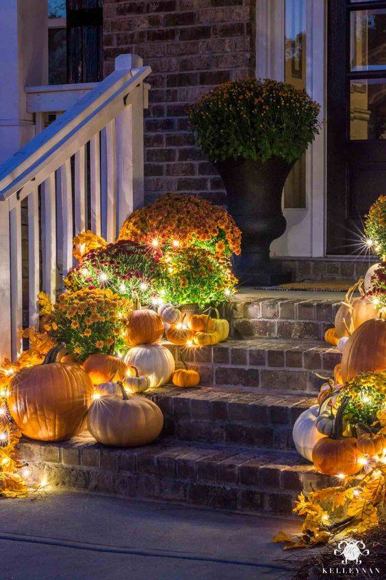 Fall Outdoor Decor Front Porch Diy