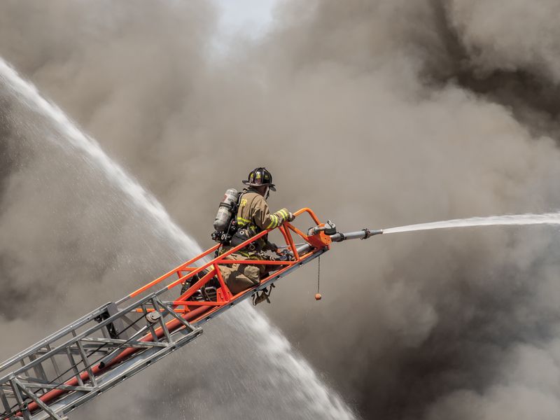 Firefighter At A Historic Fire In Gonic New Hampshire Smithsonian Photo Contest Smithsonian