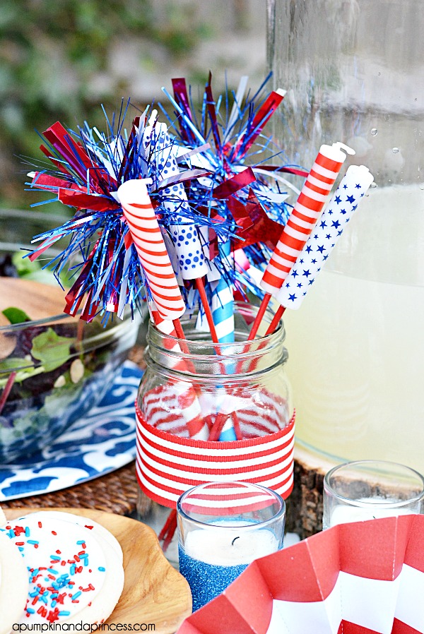 Fourth Of July Party Decorating Ideas A Pumpkin And A Princess