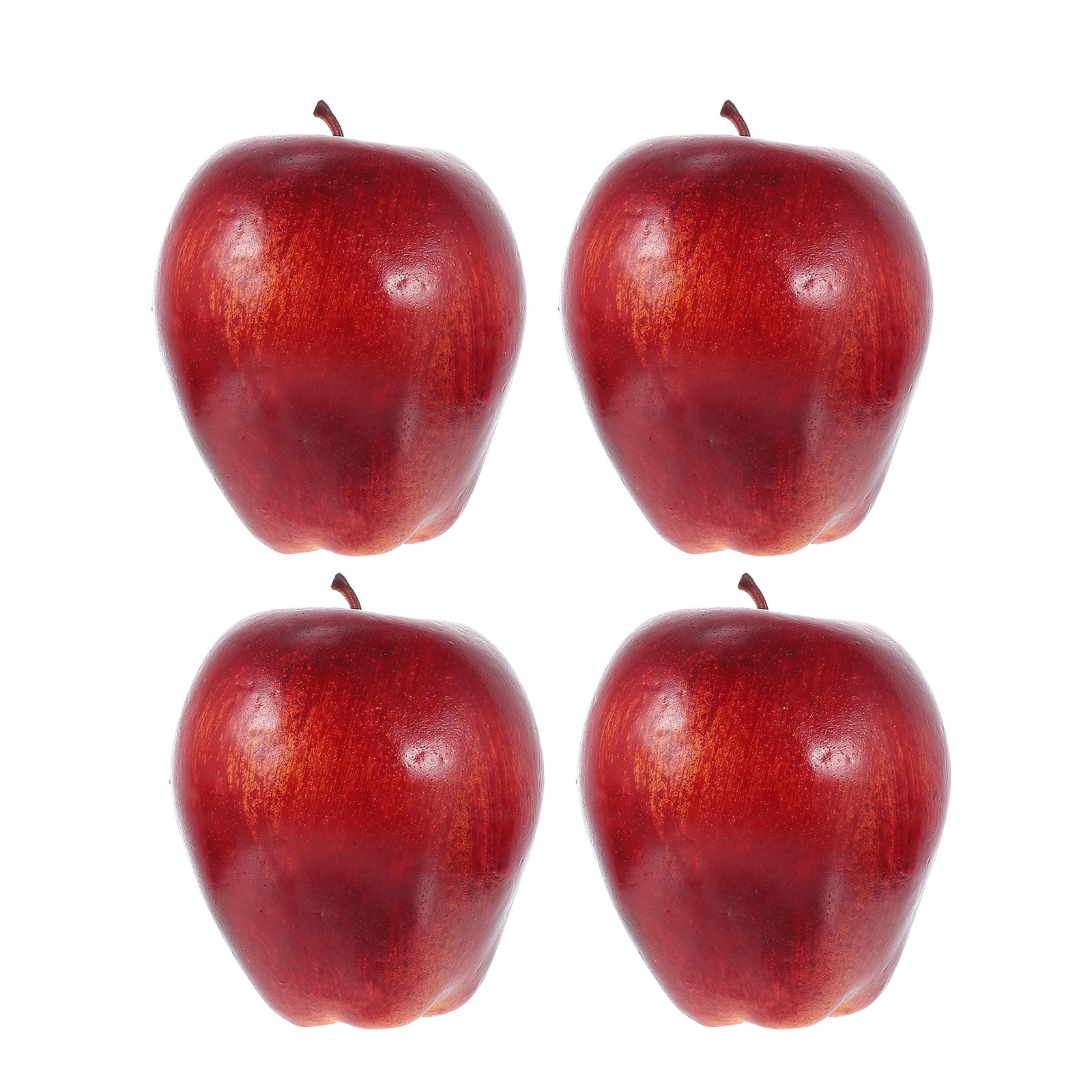 Fruit Fake Artificial Apple Apples Fruits Decorations Realistic Food