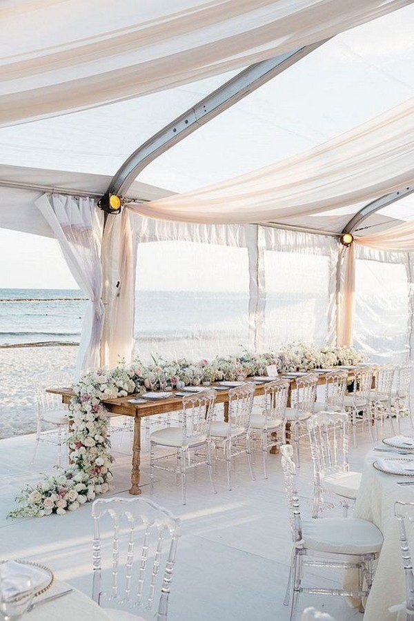 Gallery Beach Rent Wedding Reception Decor Idea Deer Pearl Flowers 2023