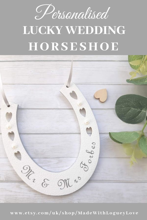 Good Luck Wedding Horseshoe Horseshoe Gift Decorative Lucky Horseshoe