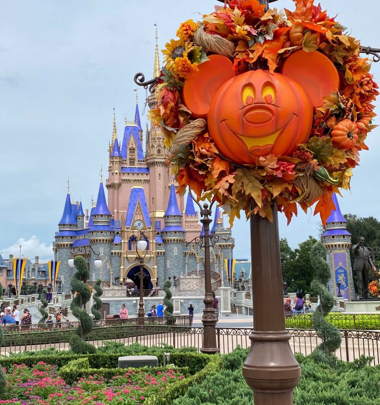 Halloween Decorations Go Up At Magic Kingdom 4K Youtube