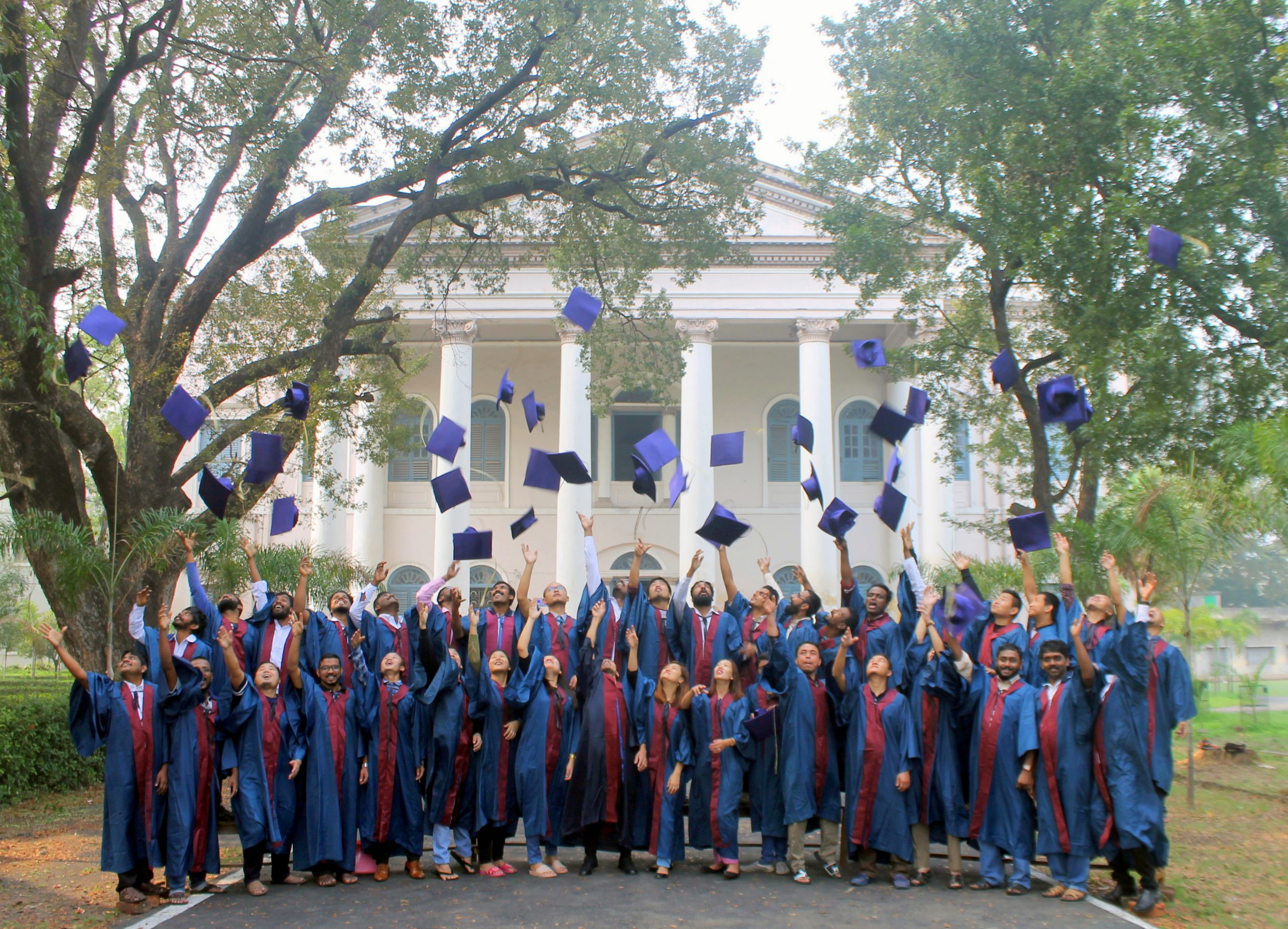 Heritage Edition The Tradition Of Throwing Graduation Caps The Advocate