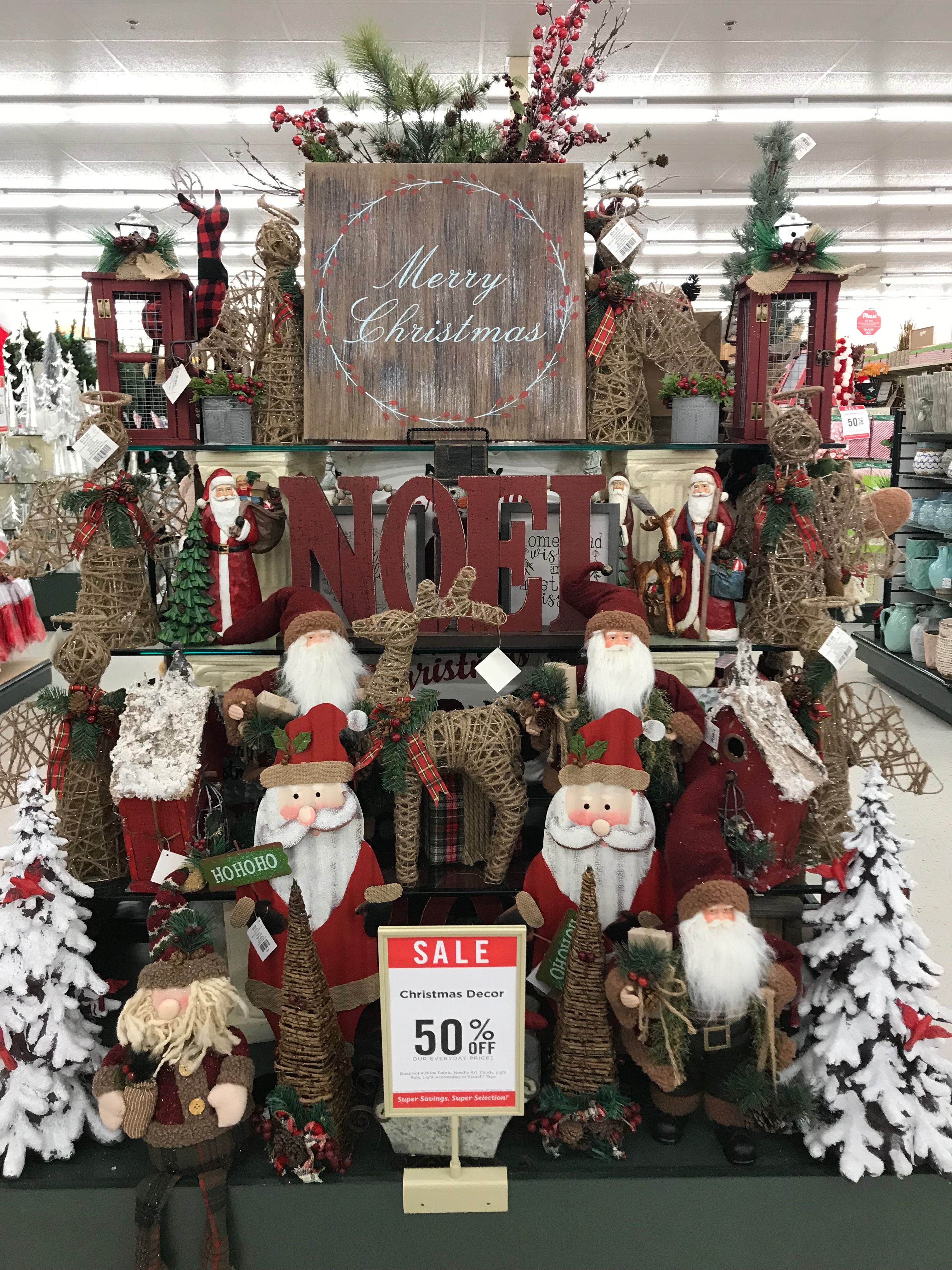 Hobby Lobby Christmas Decor 2023 Christmas In July Shop With Me Youtube