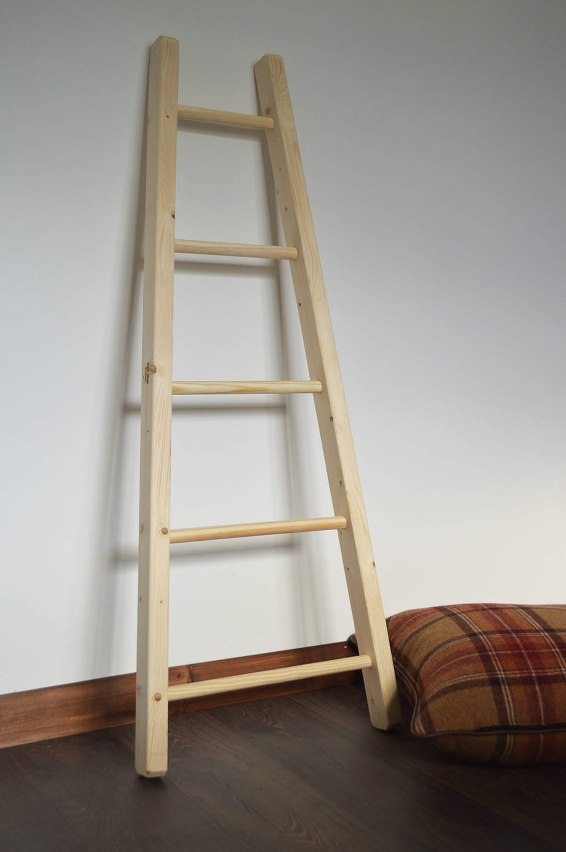 Home Decorative Wooden Ladder 130 Cm In Height A Shape Etsy