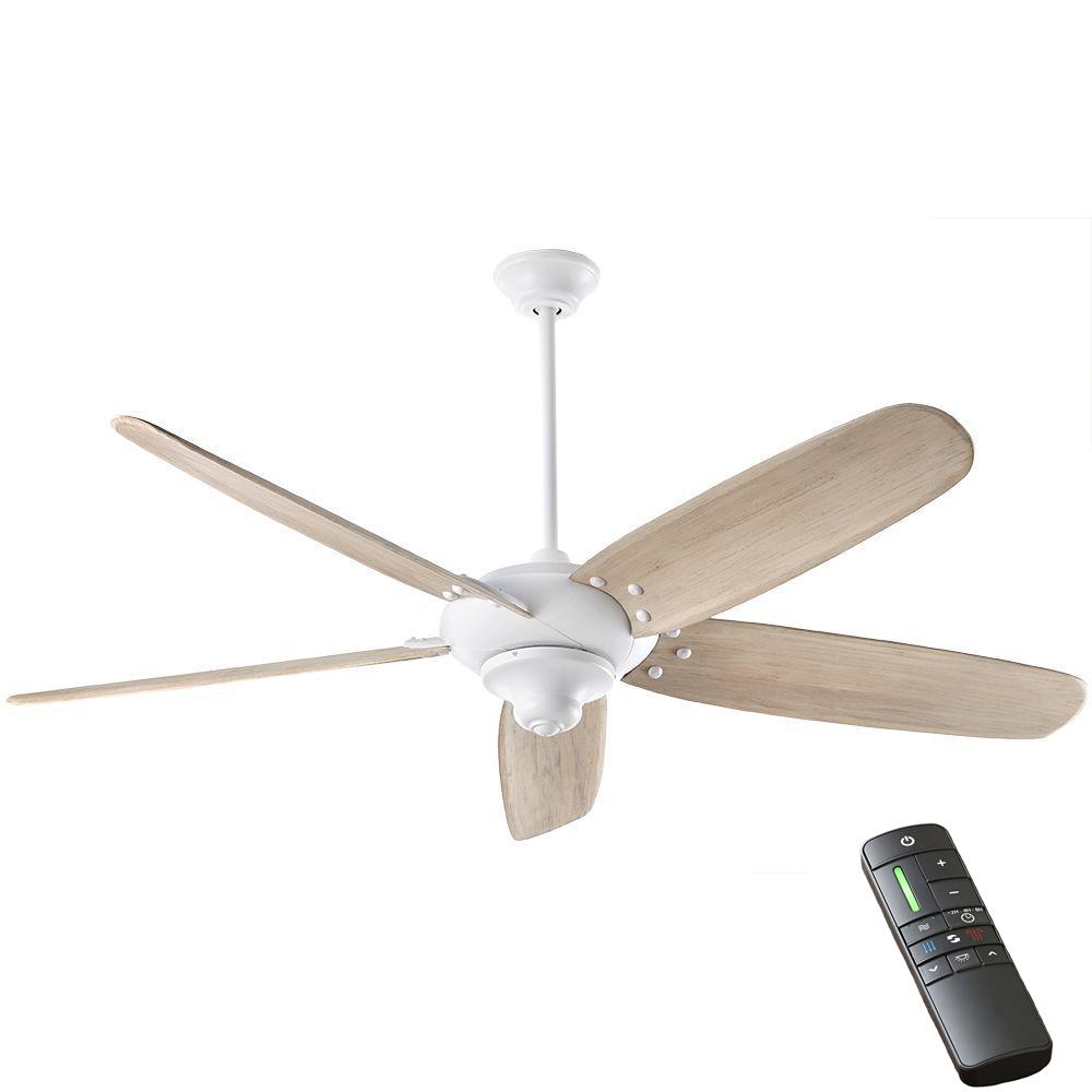 Home Decorators Collection Altura Dc 68 In Indoor Matte Black Ceiling Fan 68681 The Home Depot